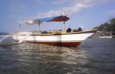 Charter Sa Dios Umasa Traditional Boat in Paracale, Bicol For 20 Pax
