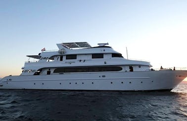 Charter 118' MV Nouran Power Mega Yacht in Red Sea Governorate, Egypt