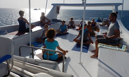 Tour in Style on a Power Mega Yacht in Red Sea Governorate, Egypt