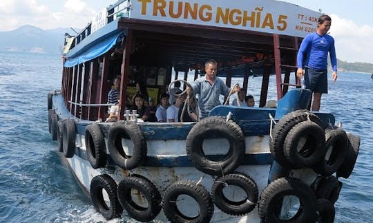 Charter a Passenger Boat in Nha Trang City - Viet Nam