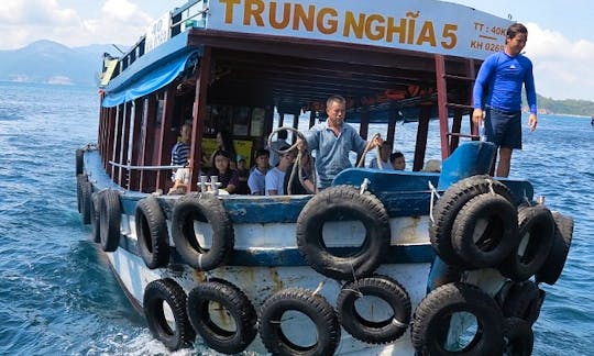 Charter a Passenger Boat in Nha Trang City - Viet Nam