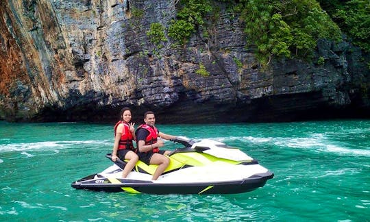 Speed up on a Jet Ski in Langkawi, Malaysia