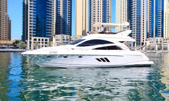 19 Pax - 850 AED per hour on this 55ft Motor Yacht in Dubai