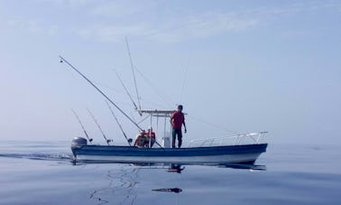 Carta de pesca do console central em Watamu, Quênia