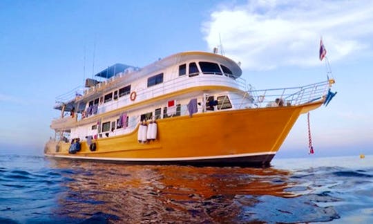 Charter 88' MV Gentle Giant Power Mega Yacht in Tambon Rawai, Thailand