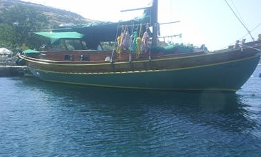 Book a 10 person Sailing Gulet Charter in Muğla, Turkey