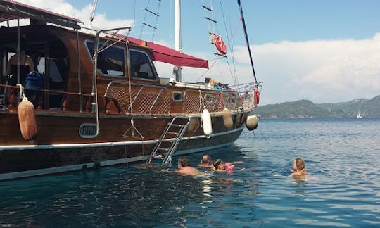 Gulet Charter 49' à Muğla, Turquie