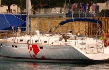 Charter the 46ft Beneteau Oceanis in Barcelona, Spain