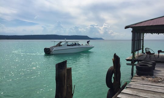 Experience the Bay of Kompong Som with this Motor Yacht Charter in Krong Preah Sihanouk, Cambodia