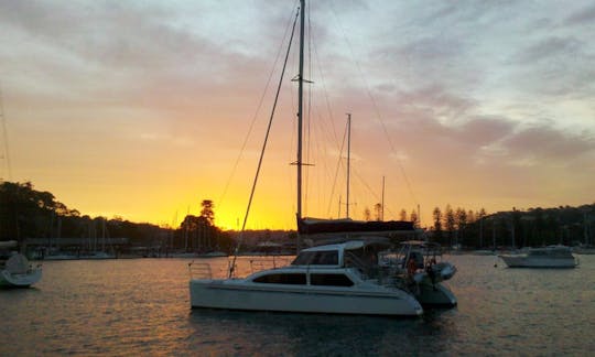 Sydney Harbour Charter on Beautiful Sailing Catamaran