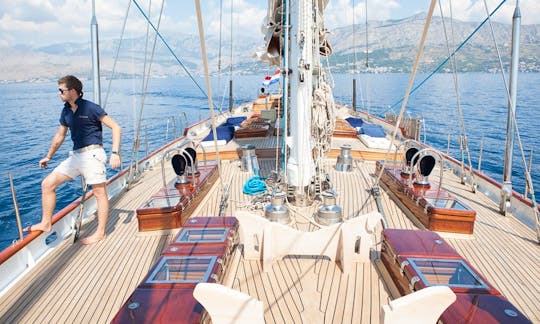 Cruise in Style with this 7 person Luxury Gulet in Split, Croatia