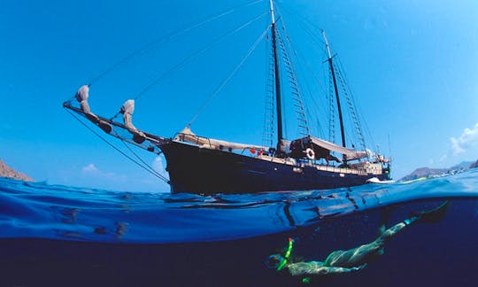 Charters 128ft Sailing Schooner In Bali, Indonesia