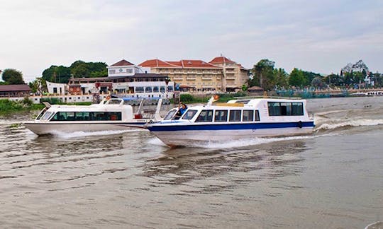 Sightsee and Explore by a Passenger Boat in Đào Hữu Cảnh, Vietnam