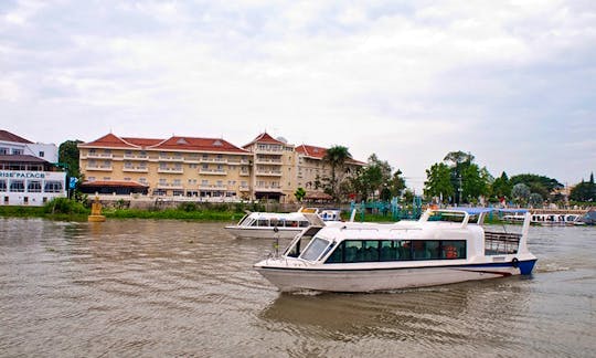 Cruise on a Passenger Boat in Đào Hữu Cảnh, Vietnam