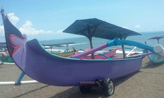 Charter Monster Killer Traditional Boat in Mengwi, Bali