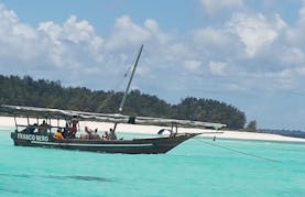 Authentic Fishing Charter in Zanzibar, Tanzania on a local Traditional Boat