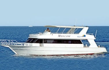 Charter Moscow Motor Yacht in South Sinai Governorate, Egypt