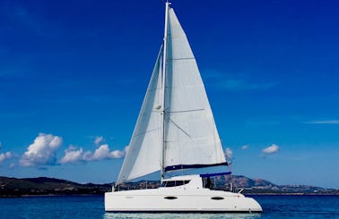 Mahé 36 "Infinity" Cruising Catamaran rental in Portisco