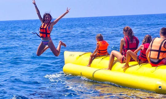 Enjoy Banana Boat Rides in Antalya, Turkey