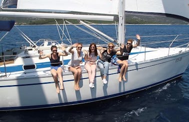 Take your friends sailing in Zadar, Croatia with this captained boat charter