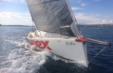 Charter a racing sailboat for you and 8 friends in Zadar, Croatia
