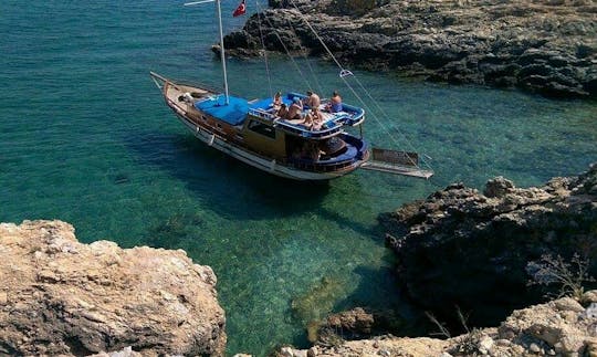 Day Gulet Charter in Muğla, Turkey for 12 people