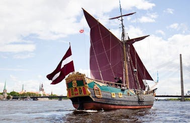 Charter 62' Libava Traditional Boat in Rīga, Latvia