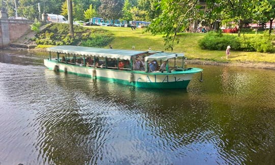 Charter "Galaxy" Canal Boat in Rīga, Latvia