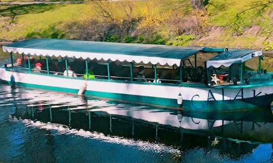 Charter “Galaxy” Canal Boat in Riga, Latvia