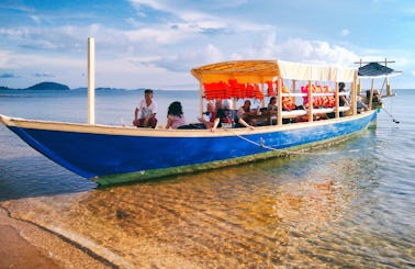 Charter 49' Khmer Passenger Boat in Krong Kaeb, Cambodia