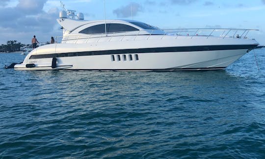 72' Mangusta YCM. Exclusive Opportunity to Charter a Celebrities Luxury Yacht.