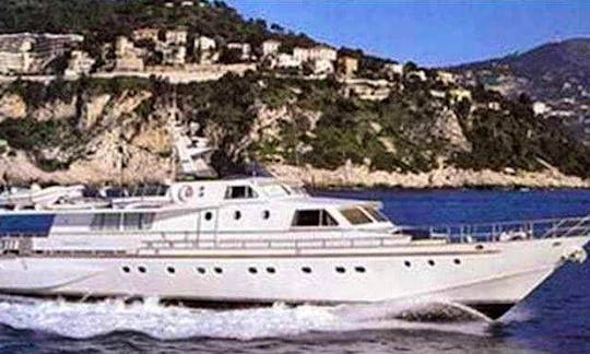 85ft Baglietto 26M Power Mega Yacht Cahrter in Fiumicino, Italy