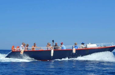 19 person boat cruise in Agios Nikolaos, Greece for 3 hours