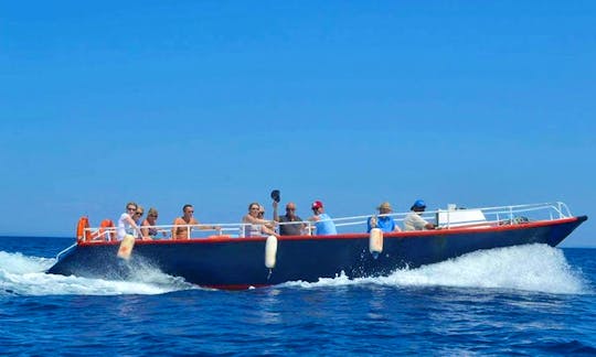 19 person boat cruise in Agios Nikolaos, Greece for 3 hours