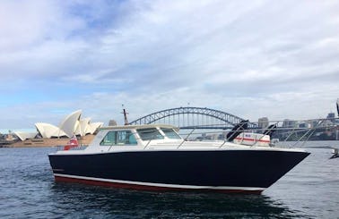 Charter MV Salute Motor Yacht on Sydney Harbour