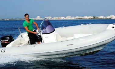 Explore Agde, France on this RIB for 6 person