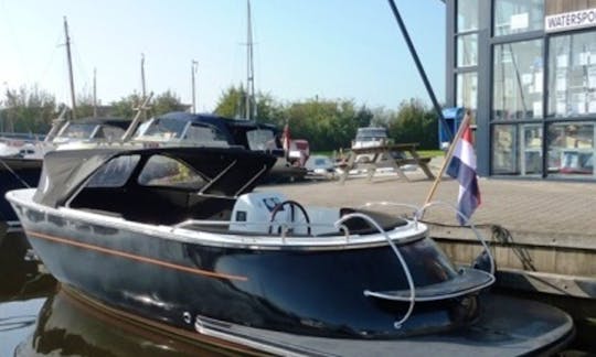 Hire the 22ft Aquatico Retro Sloop Boat in Kinrooi, Belgium