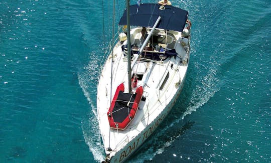 5 hours private sailing trip to West Sithonia, Halkidiki