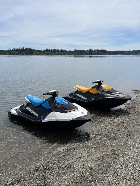 Sea-Doo Spark 2UP de 90 CV con iBR - Boston Harbor Marina, Olympia Washington