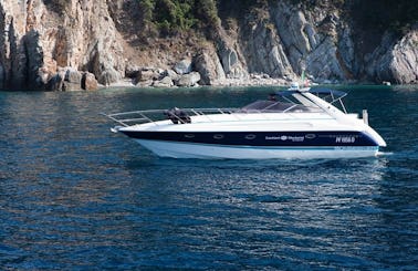 Charter 40' Sunseeker Portofino Motor Yacht in Marciana Marina, Italy