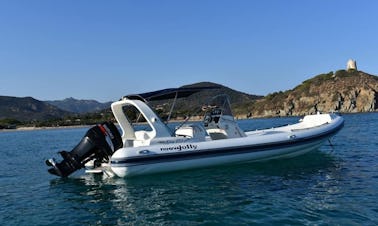 Charter Nvoua Jolly Rigid Inflatable Boat in Sardegna, Italy