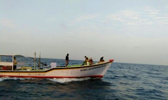Wild Fishing Adventure in Agatti, Lakshadweep India on a traditional boat