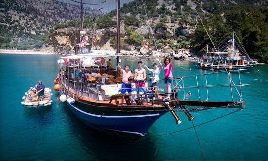 Charter 62' Agios Sostis II Gulet in Limenaria, Greece