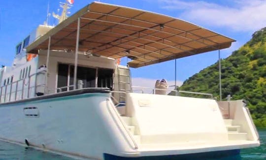 Charter 92' Power Mega Yacht In Komodo, Indonesia