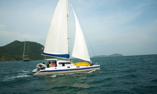 Enjoy 48 ft "Amadeus" Cruising Catamaran Charter in Tambon Rawai Chang Wat, Phuket