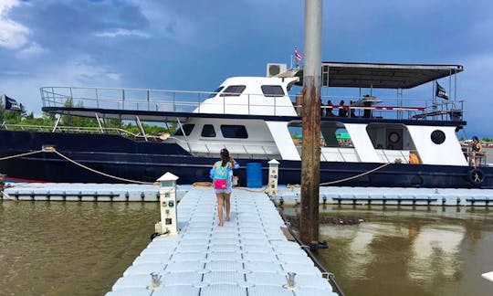 Charter a Power Mega Yacht in Krabi, Thailand