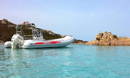 Charter a Rigid Inflatble Boat in Palau, Italy