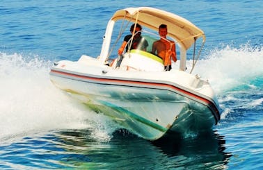 BAT Indian | Deluxe RIB Rental in Paxi | available in all Ionian Islands