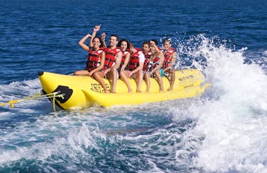 Enjoy Banana Boat in Aydın, Turkey