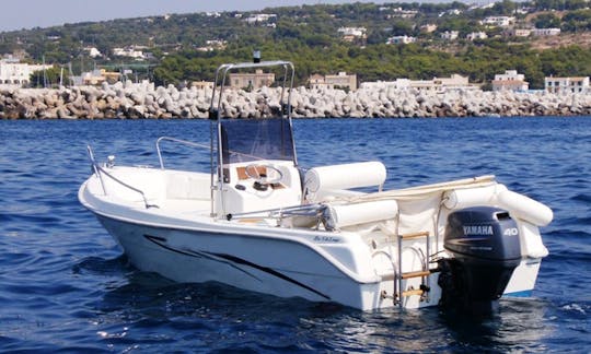 Rent 17' Simpaty 5.1 Center Console in Santa Maria di Leuca,